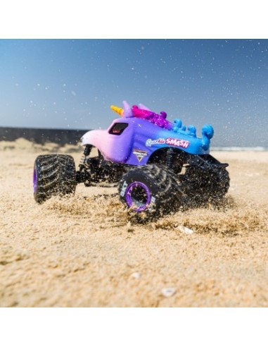 Losi 1-18 Mini LMT Sparkle Smash 2S 4X4 RTR Brushed Monster Truck (Battery & Charger Included)
