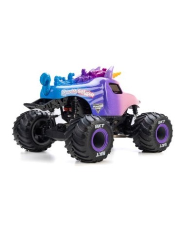 Losi 1-18 Mini LMT Sparkle Smash 2S 4X4 RTR Brushed Monster Truck (Battery & Charger Included)