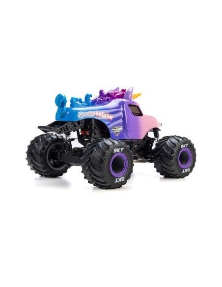 Losi 1-18 Mini LMT Sparkle Smash 2S 4X4 RTR Brushed Monster Truck (Battery & Charger Included)