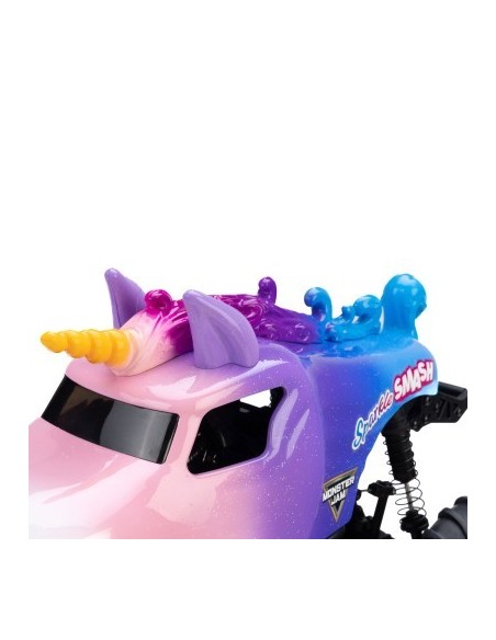 Losi 1-18 Mini LMT Sparkle Smash 2S 4X4 RTR Brushed Monster Truck (Battery & Charger Included)