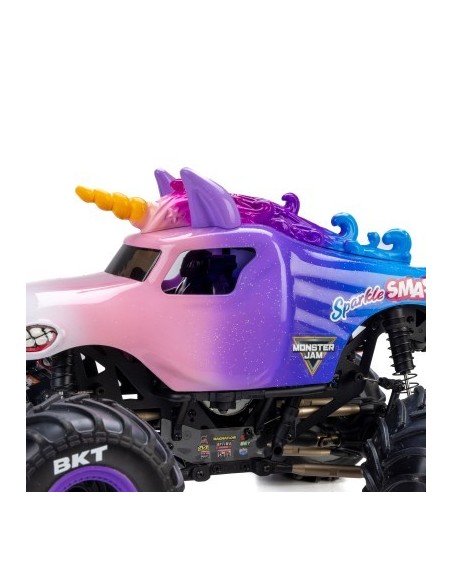 Losi 1-18 Mini LMT Sparkle Smash 2S 4X4 RTR Brushed Monster Truck (Battery & Charger Included)