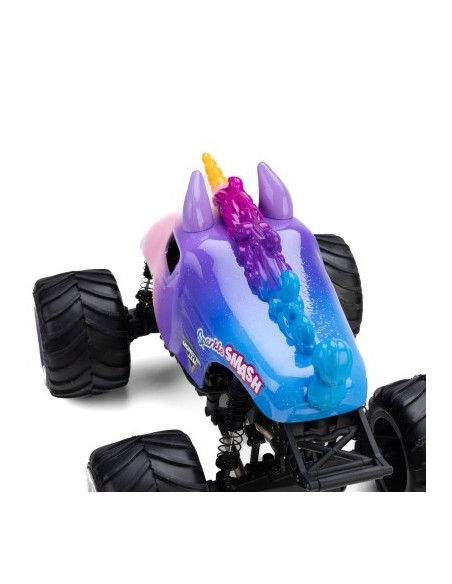 Losi 1-18 Mini LMT Sparkle Smash 2S 4X4 RTR Brushed Monster Truck (Battery & Charger Included)