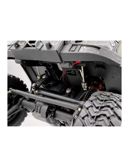 1:18 Rally Truck DKR-4 Fortis RTR - red