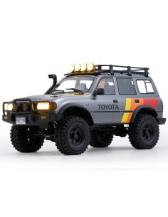 COCHE CRAWLER 1/10 TOYOTA LAND CRUISER 80 RS GRIS FMS