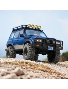 COCHE CRAWLER 1/10 TOYOTA LAND CRUISER 80 PRO V2 AZUL FMS 2