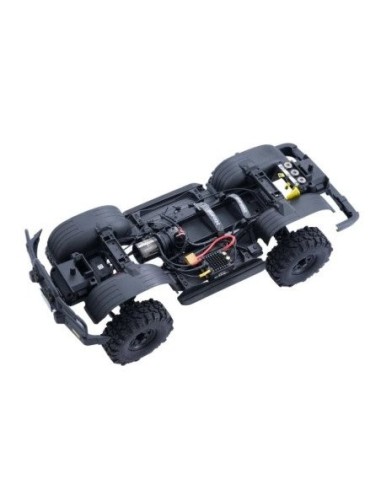 COCHE CRAWLER 1/10 TOYOTA LAND CRUISER 80 PRO V2 AZUL FMS