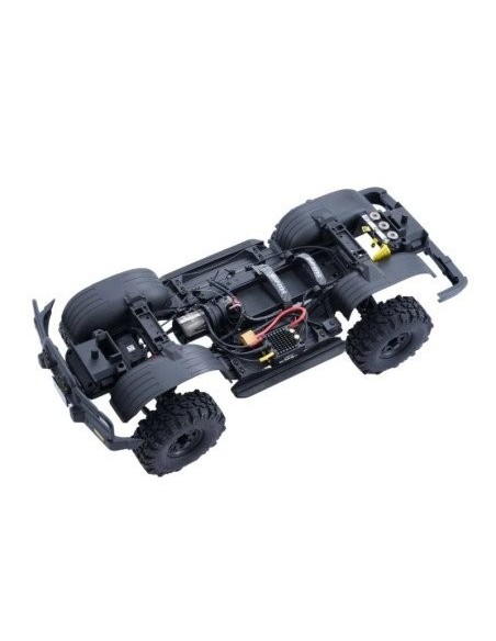 COCHE CRAWLER 1/10 TOYOTA LAND CRUISER 80 PRO V2 AZUL FMS