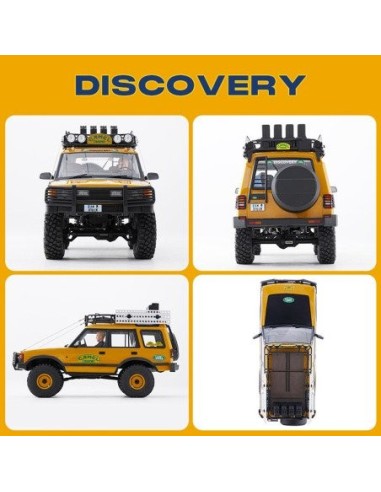 COCHE LAND ROVER 1/10 DISCOVERY RS AMARILLO FMS