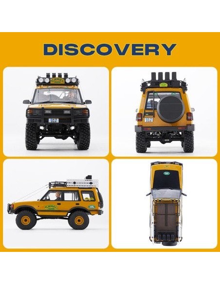 COCHE LAND ROVER 1/10 DISCOVERY RS AMARILLO FMS