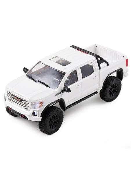 COCHE CRAWLER 1/18 GMC SIERRA 2019 BRUSHLESS BLANCA FMS