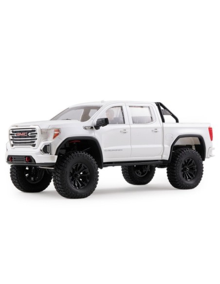 COCHE CRAWLER 1/18 GMC SIERRA 2019 BRUSHLESS BLANCA FMS