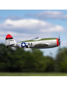 E-flite Micro P-47 Thunderbolt 625mm BNF Basic with AS3X+ and SAFE Select 2