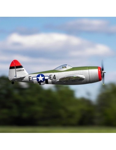E-flite Micro P-47 Thunderbolt 625mm BNF Basic with AS3X+ and SAFE Select