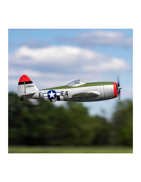 E-flite Micro P-47 Thunderbolt 625mm BNF Basic with AS3X+ and SAFE Select