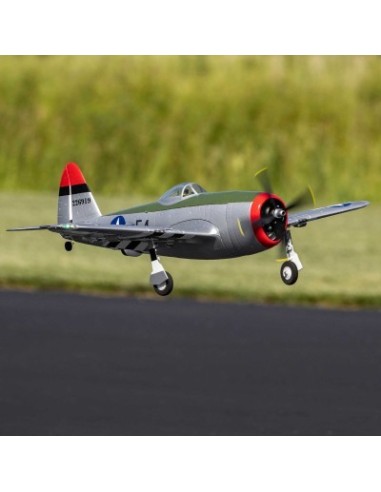 E-flite Micro P-47 Thunderbolt 625mm BNF Basic with AS3X+ and SAFE Select