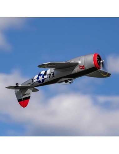 E-flite Micro P-47 Thunderbolt 625mm BNF Basic with AS3X+ and SAFE Select