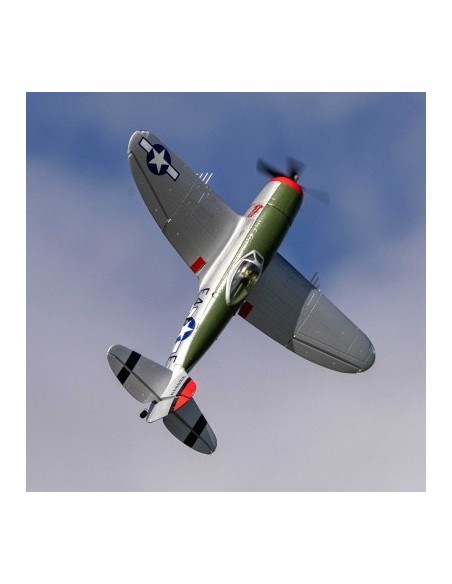 E-flite Micro P-47 Thunderbolt 625mm BNF Basic with AS3X+ and SAFE Select