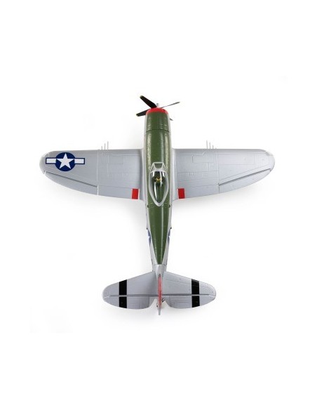 E-flite Micro P-47 Thunderbolt 625mm BNF Basic with AS3X+ and SAFE Select