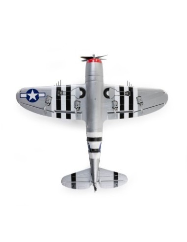 E-flite Micro P-47 Thunderbolt 625mm BNF Basic with AS3X+ and SAFE Select