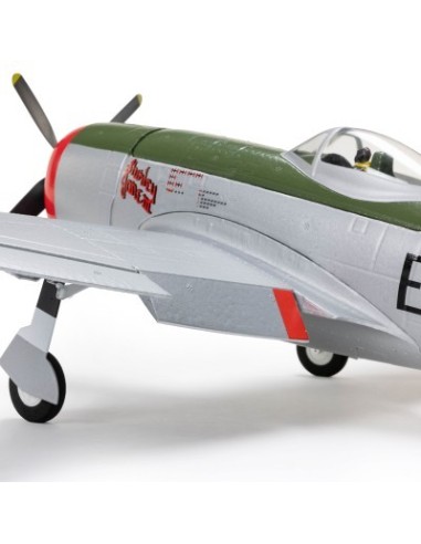 E-flite Micro P-47 Thunderbolt 625mm BNF Basic with AS3X+ and SAFE Select