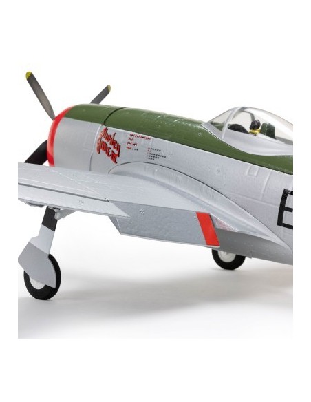 E-flite Micro P-47 Thunderbolt 625mm BNF Basic with AS3X+ and SAFE Select