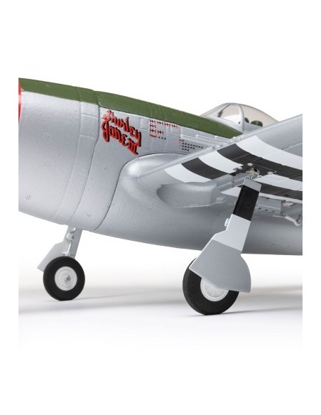 E-flite Micro P-47 Thunderbolt 625mm BNF Basic with AS3X+ and SAFE Select