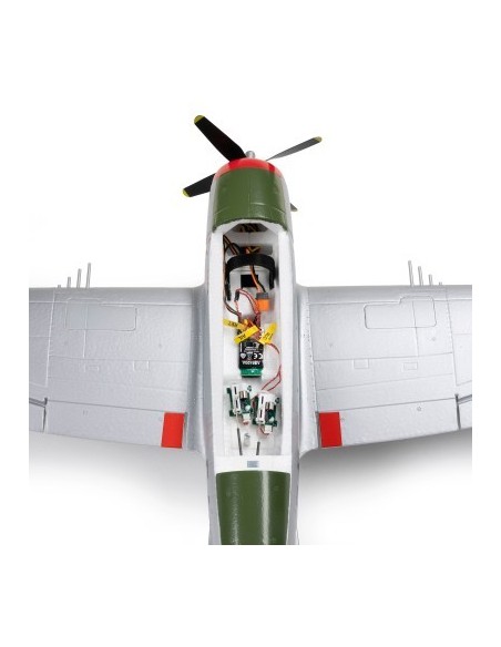 E-flite Micro P-47 Thunderbolt 625mm BNF Basic with AS3X+ and SAFE Select