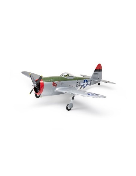E-flite Micro P-47 Thunderbolt 625mm BNF Basic with AS3X+ and SAFE Select