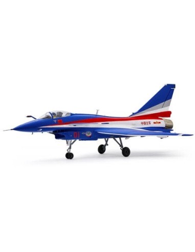 AVION EDF J-10 GRI W/REFELX V3 AZUL PNP FMS