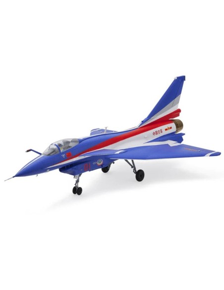 AVION EDF J-10 GRI W/REFELX V3 AZUL PNP FMS