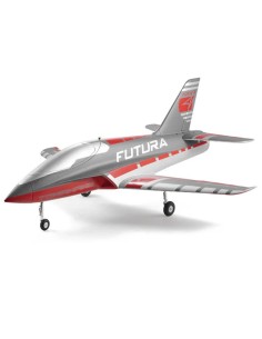 AVION EDF FUTURA 64MM ROJO PNP FMS