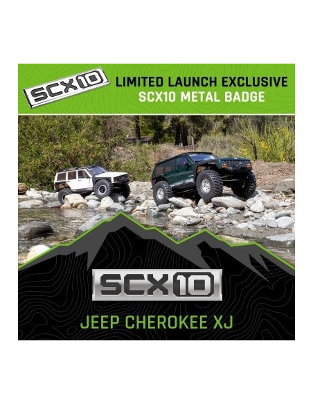 Axial 1-10 SCX10 III Jeep Cherokee XJ 4X4 RTR Brushed Rock Crawler Axial 1-10 SCX10 III Jeep Cherokee XJ 4X4 RTR Brushed