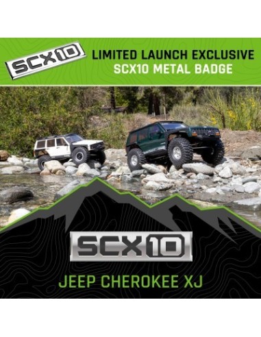 Axial 1-10 SCX10 III Jeep Cherokee XJ 4X4 RTR Brushed Rock Crawler Axial 1-10 SCX10 III Jeep Cherokee XJ 4X4 RTR Brushed
