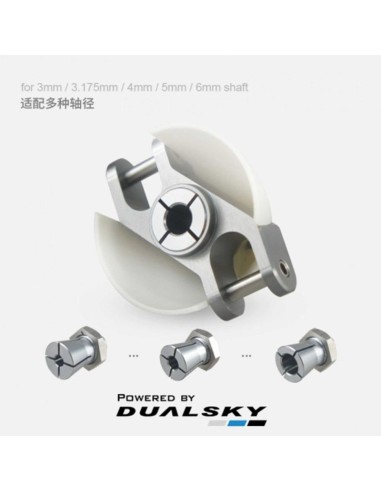 Cono DUALSKY tipo Z de ø 38 mm, eje del motor de 3,175 mm para hélices plegables FPS_38Z.32