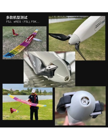 Cono DUALSKY tipo Z de ø 38 mm, eje del motor de 6,0 mm para hélices plegables FPS_38Z.6
