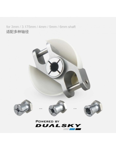 CONO DUALSKY tipo Z de ø 30 mm, eje del motor de 4,0 mm para hélices plegables FPS_30Z.4