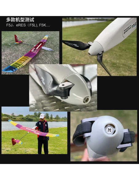 CONO DUALSKY tipo Z de ø 30 mm, eje del motor de 4,0 mm para hélices plegables FPS_30Z.4