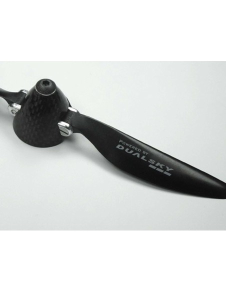 Hélice plegable Dualsky DFP 9065 de 9,0 x 6,5 pulgadas, tipo 'Dragonfly' (1 par)