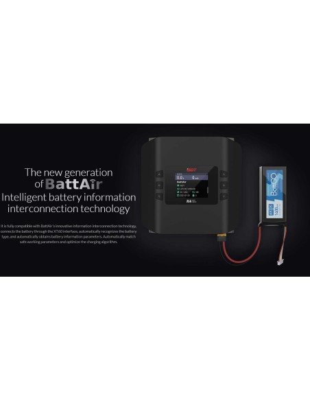 Cargador inteligente ISDT K4 AC/DC 1-8S / 2x 20A 2x 600W