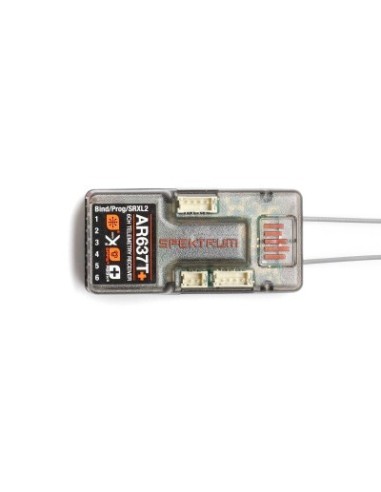 Spektrum AR637T+ DSMX 6-Channel AS3X+ & SAFE Telemetry Receiver