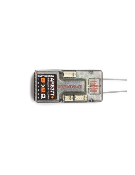 Spektrum AR637T+ DSMX 6-Channel AS3X+ & SAFE Telemetry Receiver