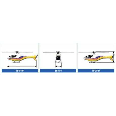 Fuselaje del Trex 250