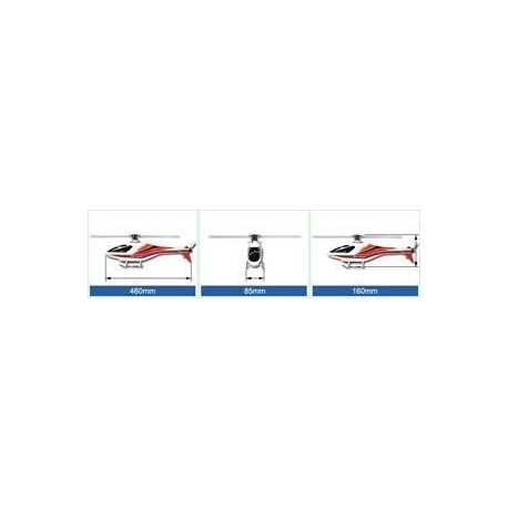 Fuselaje T-REX 250 - F3C