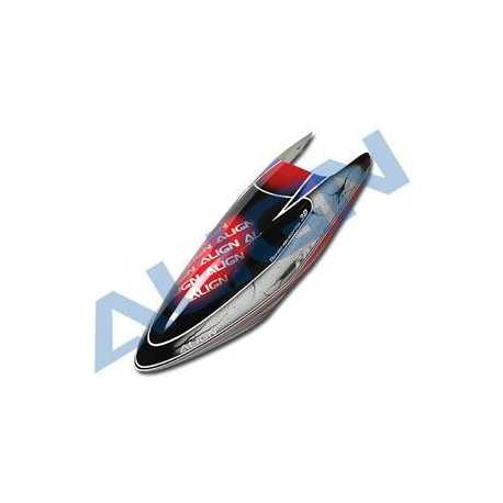 Cabina TREX 550E pintada