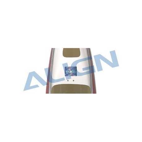 Cabina TREX 550E pintada