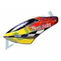 Cabina TREX 550E pintada