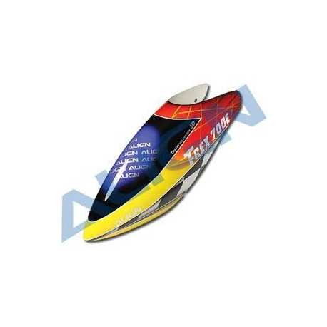 Cabina TREX 700E pintada