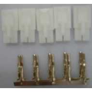 Conector hembra oro