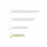 Tornillo nylon M4x25 P10